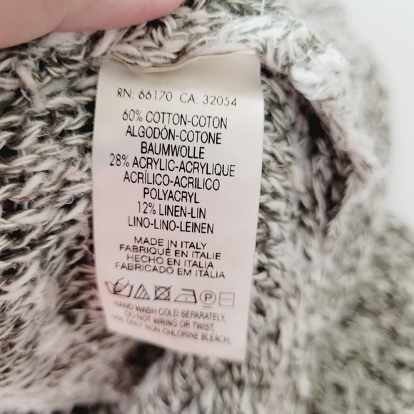 Anthropologie Angel of The North Chunky Knit Long Line  Button Up Cardigan - Picture 8 of 9